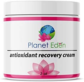 Planet Eden Antioxidant Recovery Cream – Nourishing Moisture Cream with Hyaluronic Acid & Botanical Oils – Comforting Vanilla Scent – 2 oz
