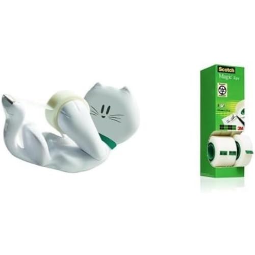 Scotch Magic ruban invisible 19mm x 33m mat et invisible pour réparer sans trace