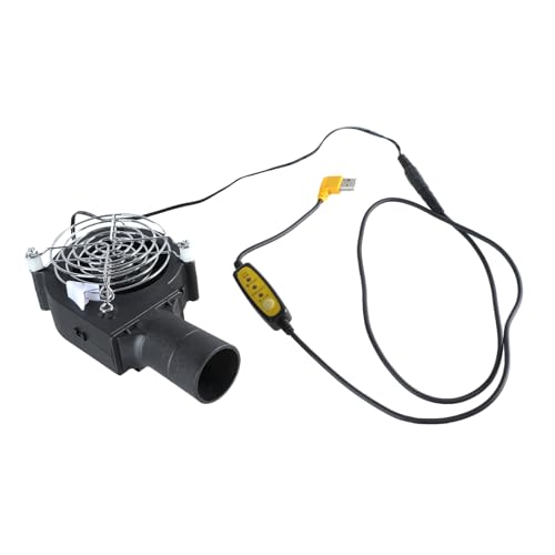 AOOOWER5V USB 9733 大風量タービン空気出口ブロワー可変速ファンキャンプ用クイックチャコールスターター