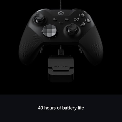 Image of Xbox Elite Series 2 Core Wireless Gaming Controller - Black - Xbox Series X|S, Xbox One, Windows PC, Android, and iOS