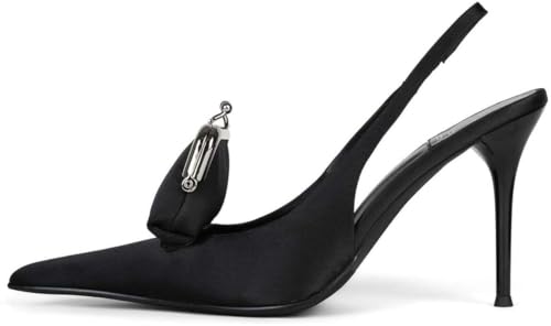 Jeffrey Campbell TREASURY WOMEN HEELS - 7.5 / Black Crinkle Patent2