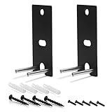 Premium Pair of Wall Mount Brackets for Bose Speakers - Compatible with OmniJewel Lifestyle 650 and Surround Speakers 700 - Sleek Black Design