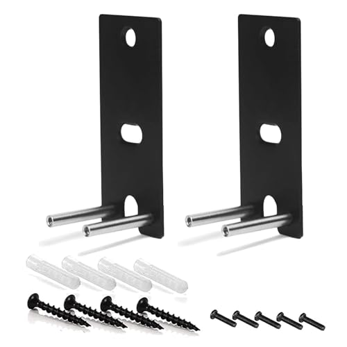 Premium Pair of Wall Mount Brackets for Bose Speakers - Compatible with OmniJewel Lifestyle 650 and Surround Speakers 700 - Sleek Black Design