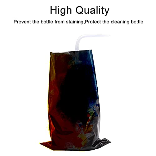 Huhkouae 453543 300Pcs Tattoo Wash Bottle Bags,6Inx9In Disposable Squeeze Bottle Bags,Tattoo Supplies Accessories,Tattoo Bottle Bags thumb #1