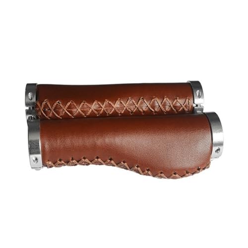 Puños Bicicleta MTB, Puños Bicicleta PU Bicicleta Grips Cómodo Vintage Retro Duradero De Bicicletas Montaña La Plegable Asa Agarre Piezas Accesorios