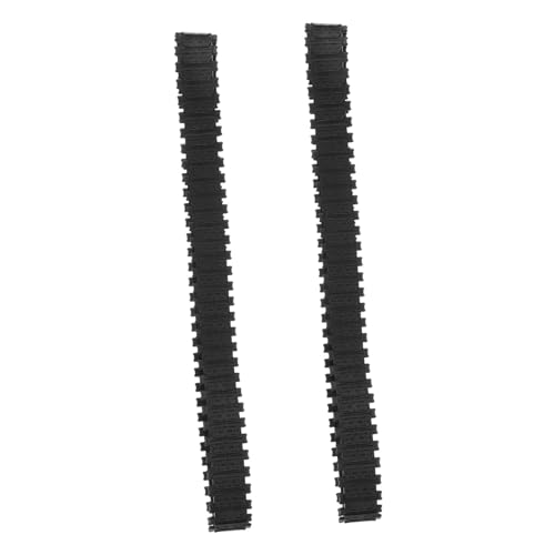 ibasenice 2piezas Goma para Tanque DIY Perímetro Sustitución para Robot y Vehículos Resistente y Fácil De Instalar