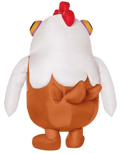 Disfraz Inflable de Pollo para Niños Fall Guys miniatura 2