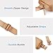 Telena Belt Bag for Women Men Fashionable Crossbody Fanny Pack for Women Waist Bag with Adjustable Strap Light Brown