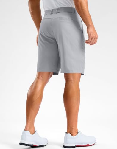 Image of Soothfeel Men's Casual Shorts 5 /7 /9 Inch Golf Dress Shorts for Men Flat Front Work Lightweight Quick Dry with 4 Pockets