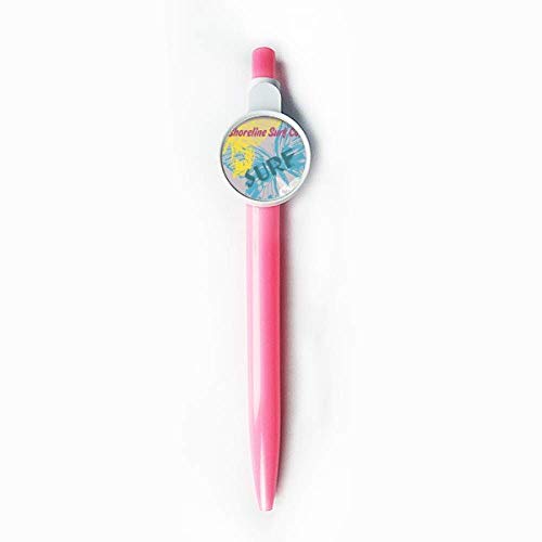 Stylo à bille rétractable bleu à offrir aux passionnés de nature et surf