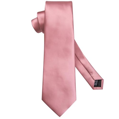 Image of Dubulle Silk Ties Set for Men Formal Paisley Striped Necktie Pocket Square Cufflinks 3PCS Sets Wedding Business Party