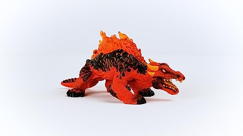 Schleich Eldrador, Fantasy And Mythical Creature Toys For Kids, Magma Lizard Monster Action Figure Toy #TOP4