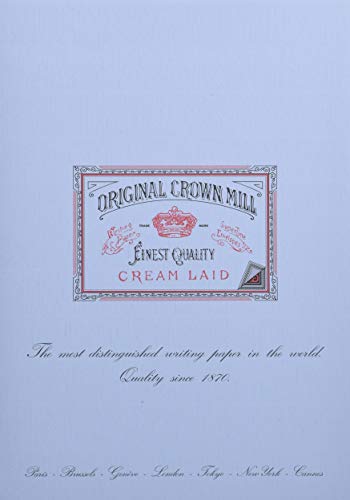 Original Crown Mill Classic Line Schreibblock, A4, blau (50 Stück) Cover