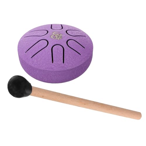 FUNOMOCYA 6'' Mini Steel Drum Tongue Develop Rhythm This Ethereal Hand Drum for Boys and Girls Music Lovers