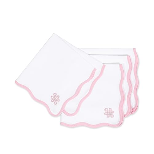 Hofdeco Premium Coastal Cotton Cloth Napkins Set of 4, 20