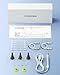 AnyScope HD Digital Otoscope, Video Ear Scope Otoscope with Light, Ultra Clear View Ear Camera with Ear Wax Removal Tools, Compatible with iPhone and Android Devices (White) ﻿
