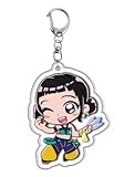 Cartoon Korean Pop Demon Hunters Tiger Huntrix Saja Boys Anime Pendant Keychains Holder Car Key Ring Mobile Phone Bag Hanging Cute Kawaii (Zoey/Style 3)
