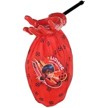 Spirit Halloween Ladybug Loot Scoop Treat Bag - Miraculous Ladybug, Unisex Adult, One Size Fits Most Standard, Multicolor