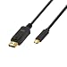 Produktbild LogiLink UA0335 USB-C auf DisplayPort Anschlusskabel, 1,8 m Schwarz