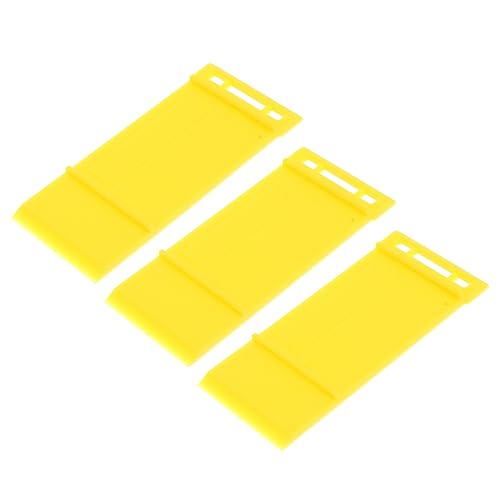 SEWACC 3pcs Tools for Splitter Sandpaper Model Yellow