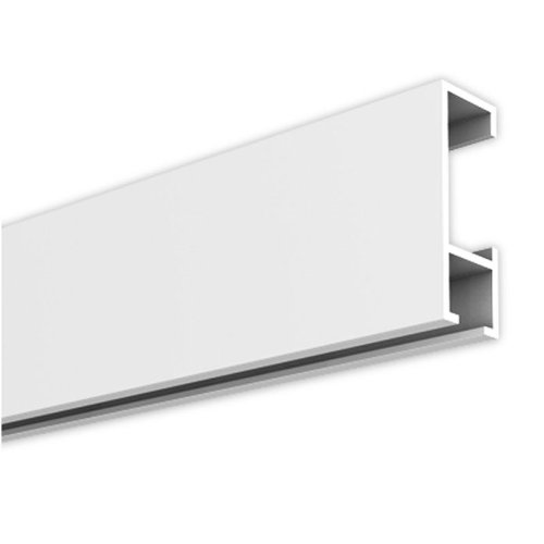 Rieles para cuadros, Carril de la Galería, 10 Metro, blanco