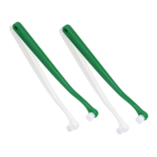 balacoo 4pcs Kitten Toothbrush Kit Small Head Pet Oral Cleaning Brush for Cat Dog Gentle Cat Brush Teeth