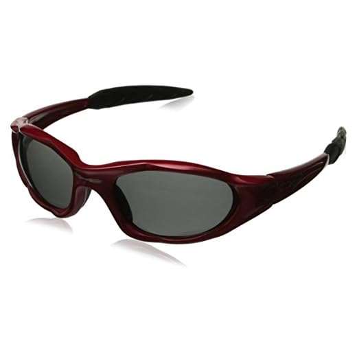 X-Loop Polarized Sunglasses Red frame