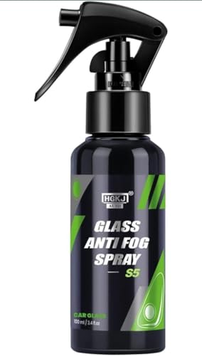 Image of Abhayart Car Glass Cleaner Anti Fog Spray(100ML), Oil Film Remover for Car Window, Anti-Fog, Rainproof, Automotive Glass Cleaner, Hard Water Spot Remover, Car Windshield Cleaner, Helmet Visor Cleaner