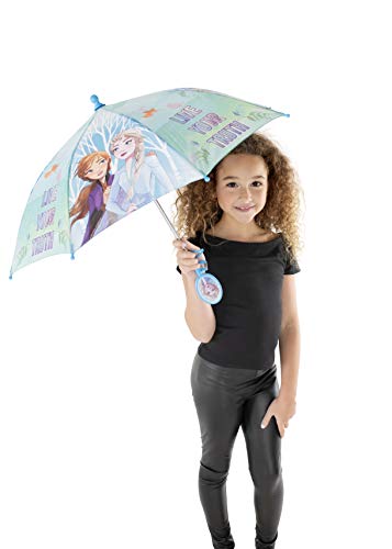 Disney Kids Umbrella, Frozen/Princess/Minnie Mouse Toddler and Little Girl Rain Wear for Ages 3-6 - Image 3