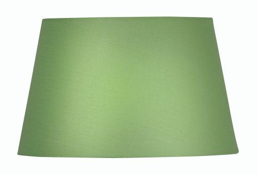Preisvergleich Produktbild Oaks Lighting Lampenschirm aus Baumwolle, zylindrisch, 20 cm, grün