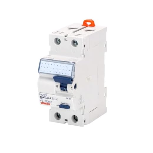 Gewiss GWD4827 Interruptor Diferencial Puro, Idp Na, 2P 40A Tipo Instantáneo Idn=0,03A, 2 Módulos