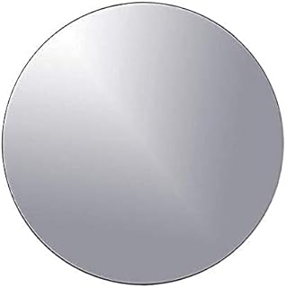 Pamela Leigh 8â€ Round Mirror Trays, Circle Mirror Candle Plates for Table Centerpiece Wedding Decorations Baby Shower Party Mirror Tiles Christmas Decorations, Set of 6, 2mm