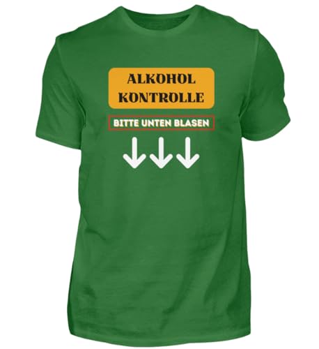 T-shirt homme à motif festif vert kelly idéal pour vos soirées
