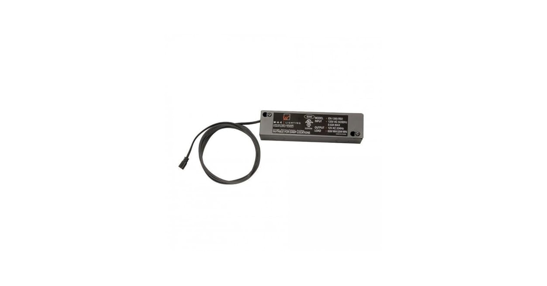 WAC Lighting EN-2460-RB2-T 120V Input 24V Output 60W Remote