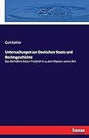 Untersuchungen Zur Deutschen Staats Und Rechtsgeschichte 3741158011 Book Cover