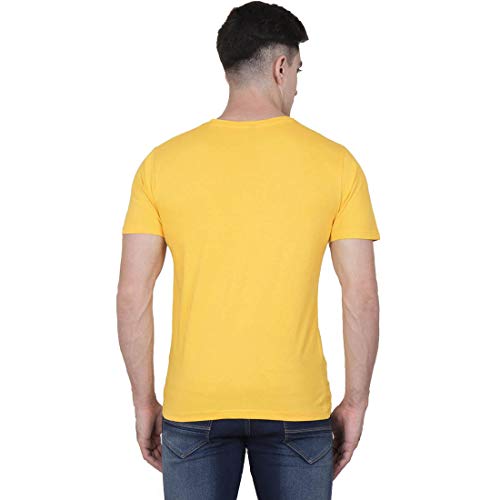 Buy Crazy Punch Msd Forever Men Half Sleeve Yellow Msd Dhoni TShirt (Yellow, XSmall) at Amazon.in