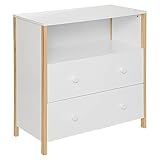 ATMOSPHERA CREATEUR D'INTERIEUR Cómoda Infantil 'Kima' Blanco H.80cm
