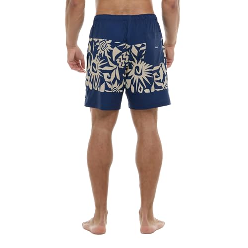 Eidon Young Men's Burst 17 Inch Length, Elastic Waist Volley Swim Trunk4