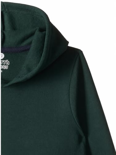 Image of Cloth Theory Boys Cotton Fleece Hooded Sweatshirt | Soft & Comfortable Pullover Hoodie with Kangaroo Pocket | Full Sleeve Casual Winter Wear | Everyday Outdoor Wear for Kids