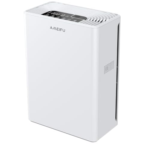 Air Purifiers for Home, AMEIFU Air Purifiers Large Room, 5 Timer Settings, Air Purifiers for Pets Hair, Dander Cover