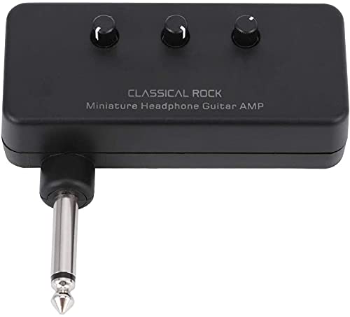 Keenso Amplificateur de Casque de Guitare, amplificateur ABS + métal Ampli Basse Mini ampli Guitare/Basse Pratique - Les Beatles, Paul McCartney, John Lennon, RIngo Starr, George Harrison Keenso Amplificateur de Casque de Guitare, amplificateur ABS + métal Ampli Basse Mini ampli Guitare/Basse Pratique