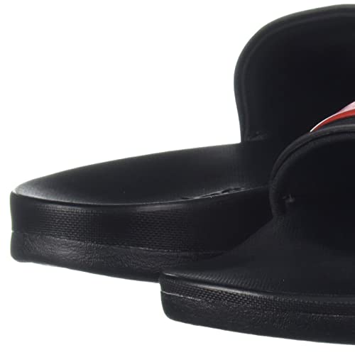 Image of Adidas Men ADILETTE COMFORT ADJ Synthetic Swim Slide FTWWHT /SCARLE /ROYBLU | GTD10