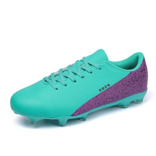 Image of Mens Soccer Cleats Womens Indoor Soccer Shoes Wide Baseball Turf Shoes Adult Youth Rugby Shoes Big Boys Small Spikes AG TF Football Boots