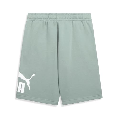 PUMA Mens Essentials Logo Short Fl 10 Inch Us Casual Bottoms Casual - Green2