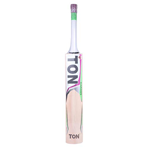Ss Ton Gutsy English Willow Short Handle Cricket Bat, Beige, One Size