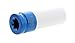 ABN 1/2in Impact Drive 17mm Lug Nut Socket – Non-Marring, Color-Coded, Laser-Etched, Thin-Walled Wheel Rim Protector