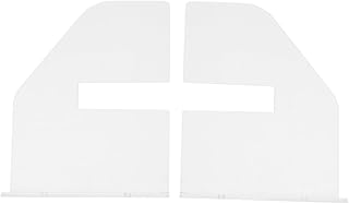 INOOMP 1 Set Wall Mounted Skateboard Rack storage wall shelves clothes hanging rack stand hanger holder skateboard storage rack skateboard shelf wall hanger Transparent Skateboard Rack