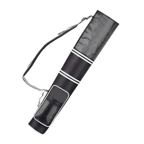 menolana Bolsa de transporte de golfe Bolsa de viagem de golfe dobrável versátil à prova d'água para transporte de 3 a 9 tacos Proteja seu taco com vários