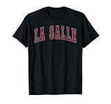 La Salle Illinois Souvenirs Kleidung für Bewohner, Studenten, Besucher, Arbeiter, Reisende, Tourist und Urlaub. Geboren, wie oder Live in La Salle ist dieses T-Shirt für Sie. I Love La Salle Illinois City Apparel mit College Style Red Text.