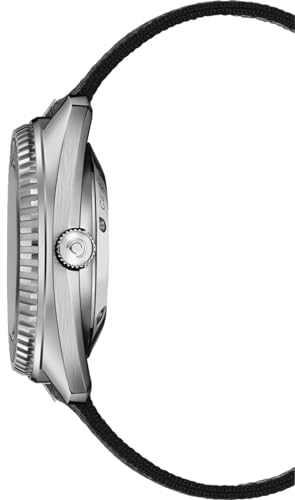 Certina, Mens, DS PH1000M Powermatic 80, Stainless Steel, Swiss Automatic, Watch, Black, Plastic, 20, (C0249071805100)